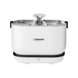 Xenon Smart Kedi Su Pınarı | Bataryalı, Çelik Su Tepsili, Kablosuz, Sensörlü, 5200mAh, 2.5Lt, Su Çeşmesi (X8653) beyaz