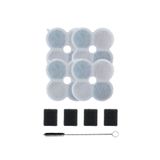 Xenon Smart Kedi Su Pınarı Filtre Seti (X8658 Uyumlu) | 4+4 Karbon Sünger Filtre + Temizlik Fırçası (X8814)