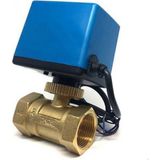 Xenon Smart Motorlu Küresel Su Vanası DN20, 220V Senkron Motorlu, G Bağlantılı, 2 Yollu PN16 Elektrikli Zon Vana