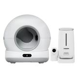 Xenon Smart Otomatik Kedi Tuvaleti Ve Kameralı Mama Kabı Seti Wifi, Uv Sterilizasyonlu, Gece Görüşlü, Sesli İletişim, Ekonomik Pet Seti