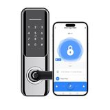 Xenon Smart Parmak İzi ile Açılabilen Dokunmatik Şifreli Hırsızlık Önleyici Akıllı Elektronik Kapı Kilidi X8051