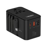 Xenon Smart Priz Dönüştürücü | 70W Gan Hızlı Şarj, 200+ Ülke, Dahili Usb-C Kablo, Usb-C, 2X Usb-A (X6411)