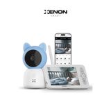 Xenon Smart X7202 Mavi 3MP Bebek Gece Görüşlü IP Wi-Fi Güvenlik Kamerası