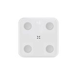 Xenon Smart Yeni Nesil Dijital Mobil Uygulama Denetimli Akıllı Tartı, Yağ, Kemik, Kas Kütlesi Ölçen, Vücut Veri Analizi için Beyaz Bluetooth Baskül (180 kg kapasite) X8701_M1