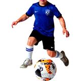 Xeox Futbol Topu Pompa Hediyeli Sert Zemin ve Halı Saha Topu - Turuncu