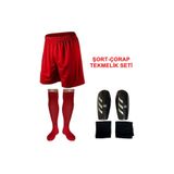 xeox Lüx Futbol Şort Çorap Tekmelik Seti