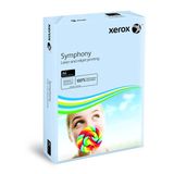 Xerox 003R93967 renkli mürekkep yazıcı kağıdı fotokopi kağıdı Symphony Pastel DIN A4, 80 g/m², paket başına 500 yaprak, mavi