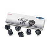 Xerox Phaser 8500-108R00672 Siyah 6'lı Orjinal Kartuş