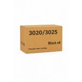 Xerox Uyumlu 4'lü Laser Muadil Toner 106R02773 Phaser 3020 ve WorkCentre 3025 Yazıcılar için 1.5K Sayfa Kapasiteli
