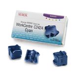 Xerox Workcentre C2424-108R00660 Mavi 3'lü Orijinal Katı Mürekkep