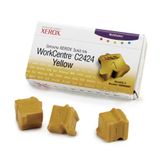 Xerox Workcentre C2424-108R00662 Sarı 3'lü Orijinal Katı Mürekkep