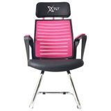 XFly 2400J0545 Pembe File Metal Ayaklı Oyuncu Koltuğu