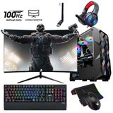 XGaming Witcher i5-10400F 16GB 512GB M.2 NVMe SSD RX 580 8GB 24" Oyuncu Masaüstü Bilgisayarı