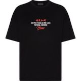 Xhan 2YXE2-45944-02 Siyah Arkası Baskılı Erkek T-Shirt