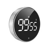 Xhang LED Dijital Zamanlayıcı Mutfak Zamanlayıcı Dijital Zamanlayıcı Manuel Geri Sayım Çalar Saat Mekanik Pişirme Zamanlayıcı Pişirme Çalışma Kronometre | (Yurt Dışından) - Siyah