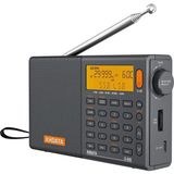 XHDATA D-808 Taşınabilir Dijital Radyo Fm Stereo/sw/mw/lw Ssb Rds Hava Bandı LCD Ekranlı - Siyah