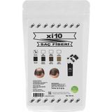 Xi10 Siyah Saç Tozu 100 gr. Topik Hair Fiber Black Refill Bag Ekonomik Dolum Poşeti
