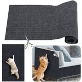 XIANGLONGY Kendinden yapışkanlı kedi tırmalama matı, kendin yap şeklinde kesilebilir kedi tırmalama halısı, kaymaz, kedi tırmalama matı, halı, duvar, kanepe ve kedi çiziklerini önlemek için (40 x 100 cm)