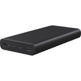 Xiaomi 10000 mAh Kablosuz Taşınabilir Hızlı Şarj Cihazı 10W Qi Powerbank - Siyah Renk