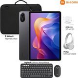 Xiaomi 11 Inç Gri Tablet, 256 GB Depolama 8 GB Ram, Hafif ve Taşınabilir Kullanım, Akıllı Dokunmatik Tablet ile Güçlü Performans ve Akıcı Deneyim | Set: Çanta, 45W Şarj, Kulaklık, Klavye/mouse - Grafit Grisi - Çanta + 45W Şarj + Kulaklık + Klavye/Mouse