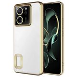 Xiaomi 13T Kılıf Köşeleri Renkli Şeffaf Kamera Korumalı Silikon Luxury Kapak