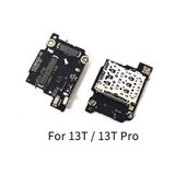 Xiaomi 13t/13t Pro Sim Bordu Sim Kart Okuyucu Tepsi Mikro Sd Hafıza Kartı Tutucu Yuvası Flex Kablo Tamir Parçaları Senalstore