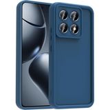 Xiaomi 14t Kılıf Esnek Ve Yumuşak Dokulu Telefonu Çizmeyen Soft Silikon Kapak Royal Case/ananas Koyu Yeşil