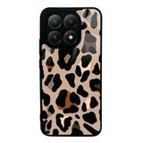 Xiaomi 15T Kılıf Kamera Korumalı Desenli Luxury Portrait Painting Lusi Kapak Leopar
