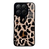 Xiaomi 15T Pro Kılıf Kamera Korumalı Desenli Luxury Portrait Painting Lusi Kapak Leopar