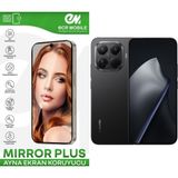 Xiaomi 15T/15T Pro ile Uyumlu Esnek Ayna(Mirror) 9h Nano Ekran Koruyucu - Açık Gri