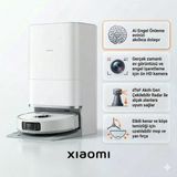Xiaomi 20000Pa Emiş Gücü Aı Üçlü Kamera Geri Kendi Kendini Temizleyen Otomatik Akıllı Robot Süpürge
