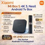 Xiaomi 4K 3. Nesil Android Tv Box