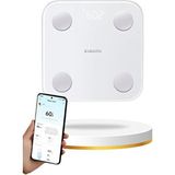 Xiaomi Akıllı Baskül/ Yağ Ölçer/ 15 Farklı Ölçüm Modu/ Yeni Model SCALE S400 / Türkiye Garantili - Beyaz