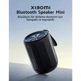 Xiaomi Bluetooth Speaker Mini Bluetooth Hoparlör, IP67, RGB Renkli Işıklı (Xiaomi Türkiye Garantili) - Siyah