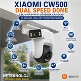Xiaomi Çift 4 Mp Lens ile 2560×1440 Çözünürlük Sunan Dual Speed Dome 2.5k 4 Mp Gece Görüşlü Ip Wi-Fi Güvenlik Kamerası - ÇİTF KAMERALI GÜVENLİK KAMERASI