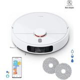 Xiaomi Çift Hatlı Lazer ve Lds Lidarlı Tarama 3D Engellerden Kaçınma Çift Ped Basınçlı Paspas Özellikli Robot Süpürge | Yapay Zeka ile Ultra Güç | Onerous Mutfak Tartısı Hediye - Beyaz