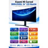 Xiaomi Curved 34 Inç 144 Hz 4 Ms Freesync Va Panel Kavisli Gaming Monitör