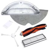 Xiaomi İle Uyumlu Vacuum Mop 1C, 2C Robot Süpürge Ana Fırça, Yan Fırça, Mop Bezi, Hepa Filtre, Su Haznesi Ve Temizlik Fı