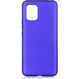 Xiaomi Mi 10 Lite Kılıf Soft ve Pürüzsüz Yüzey Ipeksi Silikon Kapak Hopy - Saks Mavi