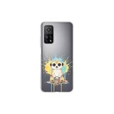 Xiaomi Mi 10 T ile Uyumlu Splash Mirket Tasarımlı Slimfit Şeffaf Silikon Kılıf