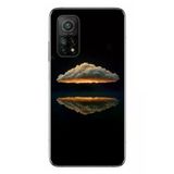 Xiaomi Mi 10 T Uyumlu Bulut Yansıması Baskılı Silikon Kılıf