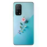 Xiaomi Mi 10 T Uyumlu Çiçeğin Pembesi Baskılı Silikon Kılıf