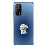 Xiaomi Mi 10 T Uyumlu Çiçekli Tavşan Baskılı Silikon Kılıf
