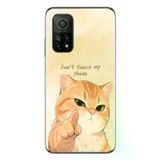 Xiaomi Mi 10 T Uyumlu Dont Touch My Phone Baskılı Silikon Kılıf
