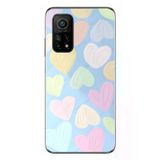Xiaomi Mi 10 T Uyumlu Kalpler Baskılı Silikon Kılıf