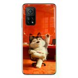 Xiaomi Mi 10 T Uyumlu Keyifli Köpek Baskılı Silikon Kılıf
