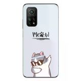 Xiaomi Mi 10 T Uyumlu Miyav Baskılı Silikon Kılıf
