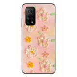 Xiaomi Mi 10 T Uyumlu Pastel Papatya Baskılı Silikon Kılıf
