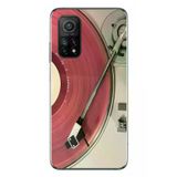 Xiaomi Mi 10 T Uyumlu Pembe Plak Baskılı Silikon Kılıf