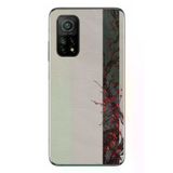 Xiaomi Mi 10 T Uyumlu Sade Sonbahar Sarmaşık Baskılı Silikon Kılıf